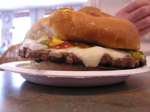 A & G Meats  Presents 40 - 1/4 lb. triple ground 90% lean burgers.
